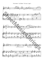 Kreisler F. -Toy Soldier (Arranged For String Quartet) Viola And Piano