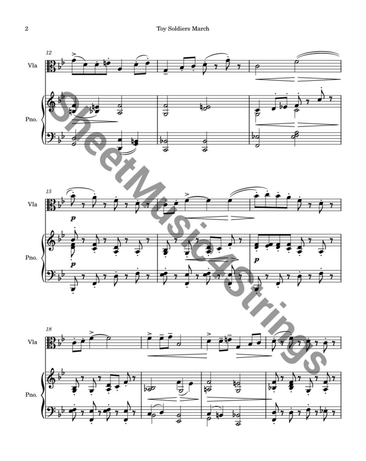 Kreisler F. - Toy Soldiers (Arranged for Viola and Piano) Viola and Piano