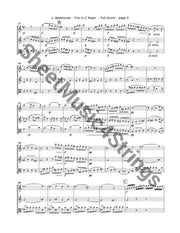 Beethoven L. - Trio In C Op. 87 Mvt. 1 (2 Violins Viola) Trios