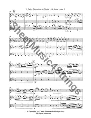 Fiala J. - Concertino For 3 (Two Vlns. Viola) Trios