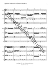 Handel Concerto Grosso (Quartet) Quartets