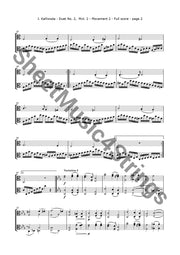 Kalliwoda J. - Duo No. 2 Mvt. Op. 70 (Viola Duo) Duos