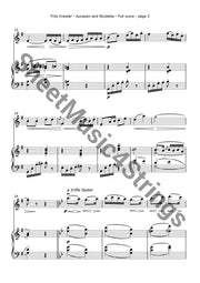 Kreisler F. - Aucassin And Nicolette (Arranged For Viola Piano) Piano