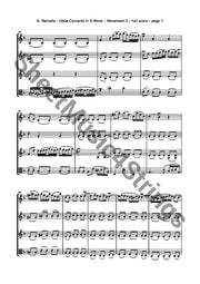Marcello A. - Oboe Concerto In D Minor (Three Violins And Viola)