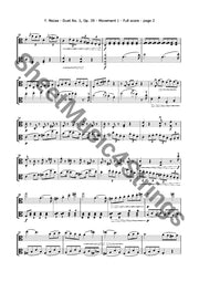 Mazas F. - Duet No. 1 Op. 39 (Viola Duo) Sheet Music