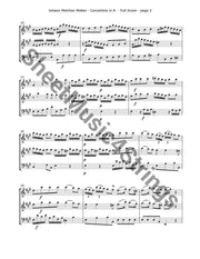 Molter J. - Concertino In A Major Mwv 10.33 Mvt. 1(2 Violins And Cello Trio) Trios